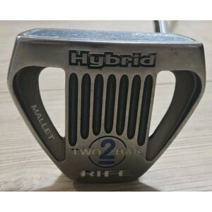 RIFE Two Bar Hybrid Tour Mallet Putter 34 Inches Steel Right-Handed